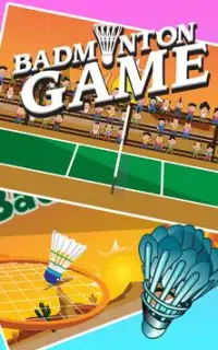 बैडमिंटन खेल खेल Screen Shot 1