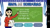 Juego del Mapa de Honduras Screen Shot 0