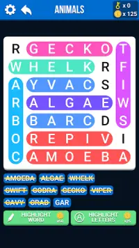 Word Search Game 2 Screen Shot 0