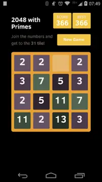 2048 with primes Screen Shot 2
