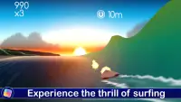 Infinite Surf: Endless Surfer. Catch a Wave! Screen Shot 2