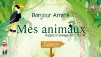 Mes animaux - jeux pour enfants Screen Shot 0