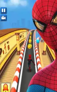 Subway avengers Infinity Dash: spiderman & ironman Screen Shot 2