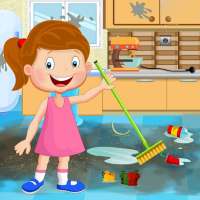 limpeza de mansão bagunçada: jogo de limpeza