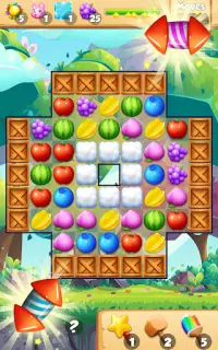 Fruits Forest Rescue - Match 3 Game Screen Shot 1