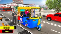 Rickshaw Driving Tourist Game Screen Shot 1