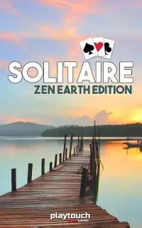 Solitaire : zen earth edition Screen Shot 2