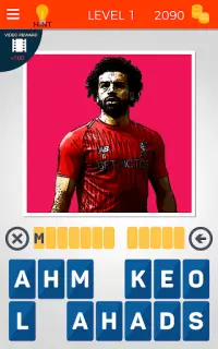 Guess the Picture - Voetbal & voetballer Quiz Screen Shot 1