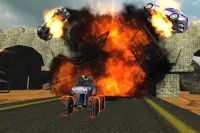 Crazy Monster Truck Fighter - Endless Truck Runner Screen Shot 4