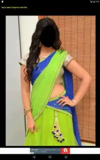 Half Saree Face Changer Screen Shot 8