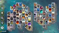 Mahjong Galaxy Space: astronomy mahjongg solitaire Screen Shot 2