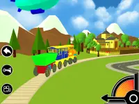 3D đồ chơi xe lửa trò chơi Screen Shot 12