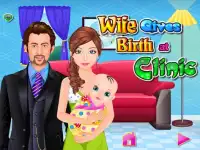 Жена рождения ребенка игры Screen Shot 0