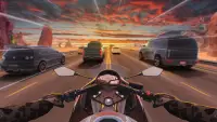 Jinete de la motocicleta - carrera de moto Screen Shot 1