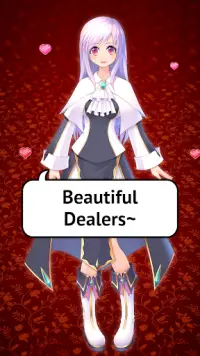 Blackjack Beauties: Anime Girls for Casino Dealers Screen Shot 2