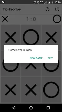 Tic Tac Toe Screen Shot 2