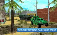 Army Criminals Transport - Polizeiflugzeuge Sim Screen Shot 4