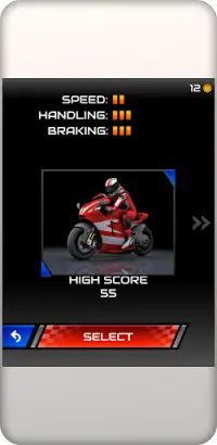 bike racing - motorcycle arcade game Screen Shot 0