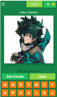 Quiz My Hero Academia Screen Shot 3