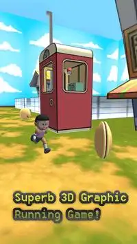 3D Nobi Anime Boy Subway Run Adventure Town Screen Shot 2