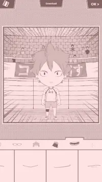 Pastel Manga Haikyu - Maker student card Screen Shot 0