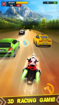 Balap motor permainan - Balapan motogp permainan Screen Shot 1