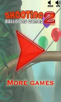 Shooting Balloons Games 2 Screen Shot 0