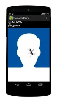 hormigas falsos en el teléfono Screen Shot 1