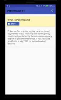 Guide for Pokemon app download Screen Shot 1