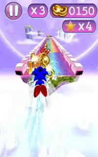 Subway Super Sonic Run Screen Shot 0