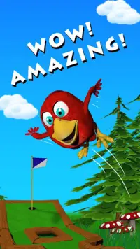 Mini Golf Bird - Fun Freestyle Screen Shot 8