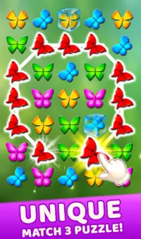 Butterfly Match Game - Butterfly Games Free Puzzle Screen Shot 0