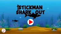 Stickman Shark Out Screen Shot 0