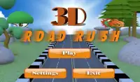 3D Road Rush Game Screen Shot 0