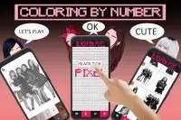Art BlackPink Pixel - Coloring by Number Screen Shot 0