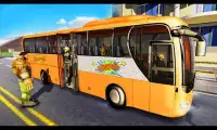 Superhero Mega Bus Transport Simulator Screen Shot 2