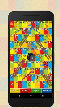 Simple Snake and Ladder Game Screen Shot 2