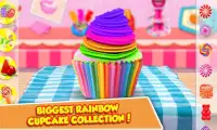 DIY Rainbow Cupcake Maker - Kids Cooking Game Screen Shot 2