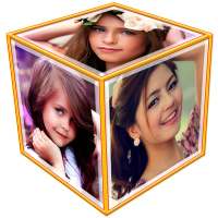 3D Photo Frame Cube Live Wallp