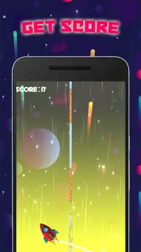 Rocket-Spiele Kostenlose: Zeilenumbruch Screen Shot 3