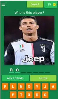 Guess The Football Player 2020 Fotball Quiz Screen Shot 1