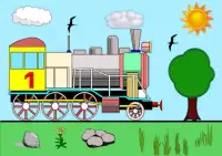 Kids train jigsaw puzzles Screen Shot 7