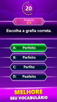 Spelling Quiz - Jogo de trivia Screen Shot 3