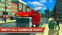 Real Garbage Truck 2017: City Cleaner Truck Park Screen Shot 5