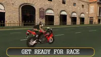 Stad Highway Moto Stunt Rider Screen Shot 0