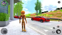 Grand Stickman Rope Hero: Gangster Crime Simulator Screen Shot 2