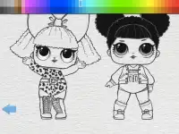 LOL Dolls Coloring Game Screen Shot 4