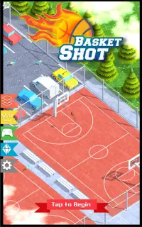 BasketShot - 3D Basketball Screen Shot 4