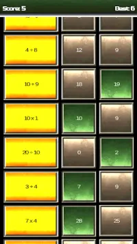 Math Mad Master - Educational free game Screen Shot 2