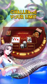 Baccarat King: Baccarat Free Games Casino Screen Shot 2